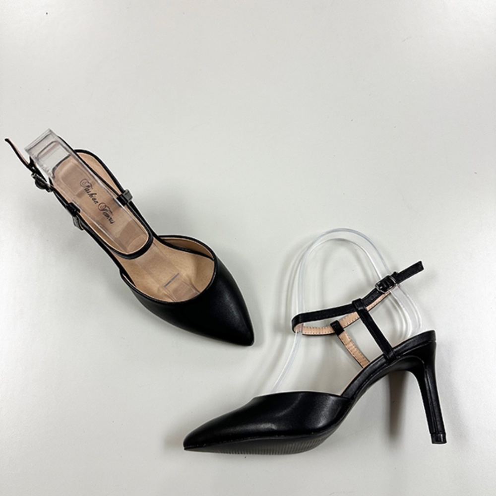 Dressy Heels from Fashion Focus - 1185-1 Black